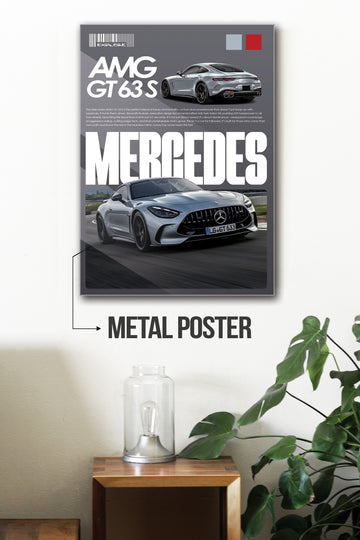 MERCEDES GT 63 S | SOLID CARS #20 | CAR POSTERS
