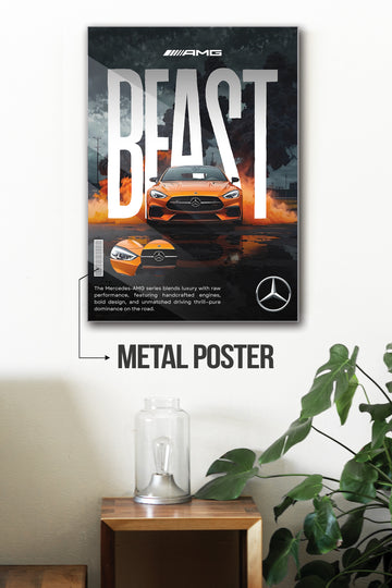 MERCEDES AMG | SOLID CARS #02 | CAR POSTERS