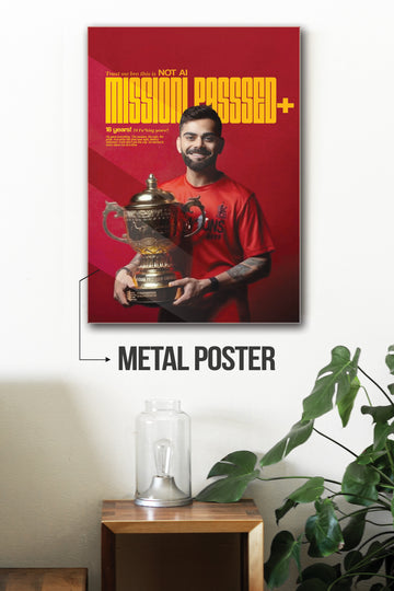 MISSION PASSED | RCB #3 | RCB POSTERS