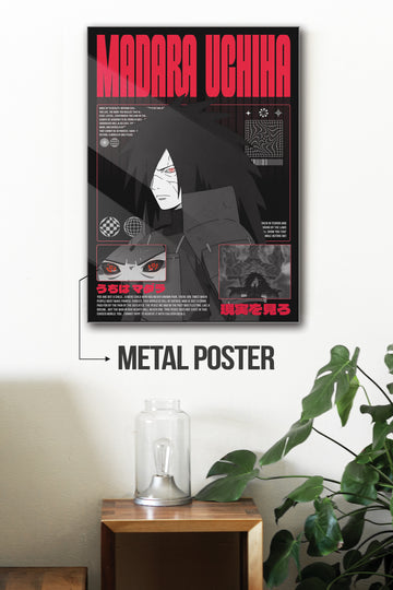 MADARA UCHIHA | ANIME ICONS #08 | ANIME POSTERS