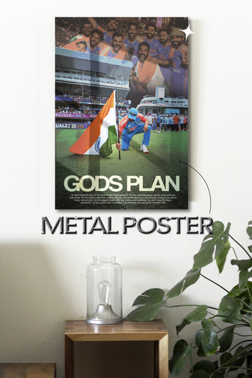 GODS PLAN | CRICKET #84 | CRICKET POSTERS