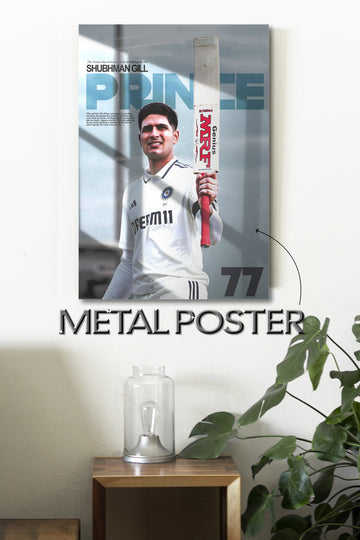 SHUBHMAN GILL | CRICKET #78 | CRICKET POSTERS