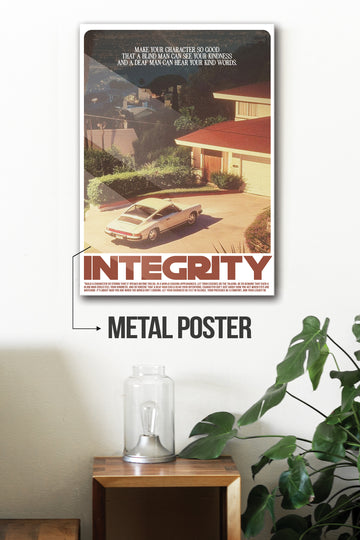 INTEGRITY | MOTIVATION #6 | MOTIVATIONAL POSTERS