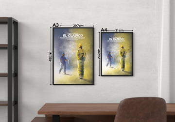 EL CLASICO | IPL #42 | CRICKET POSTERS