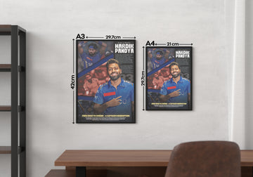 HARDIK PANDYA | IPL #27 | CRICKET POSTERS
