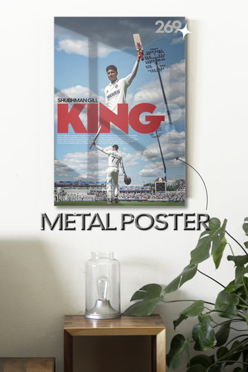 Shubhman Gill (PRINCE) | CRICKET FEVER #87 | CRICKET POSTERS