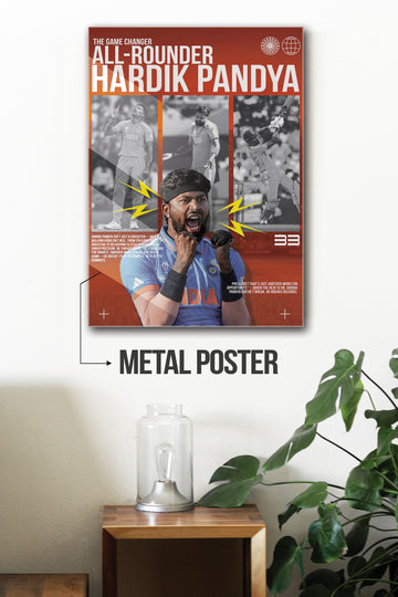 HARDIK PANDYA | CRICKET FEVER #6 | CRICKET POSTERS