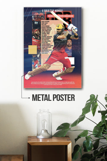 RCB | IPL #28 | CRICKET POSTERS
