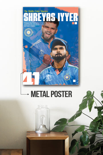 SHREYAS IYYER | CRICKET FEVER #16 | CRICKET POSTERS