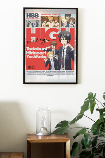 HIGH SCHOOL BOYS | ANIME ICONS #09 | ANIME POSTERS