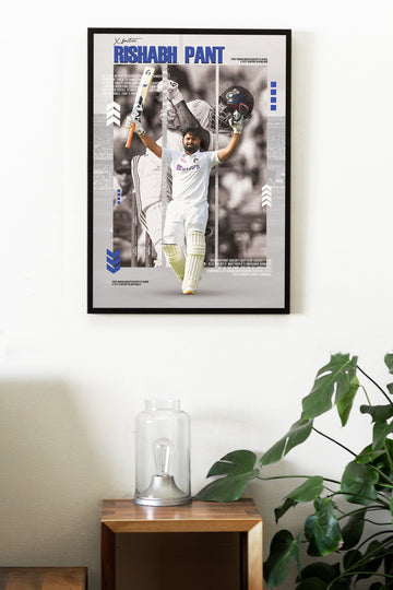 RISHABH PANT | CRICKET FEVER #17 | CRICKET POSTERS