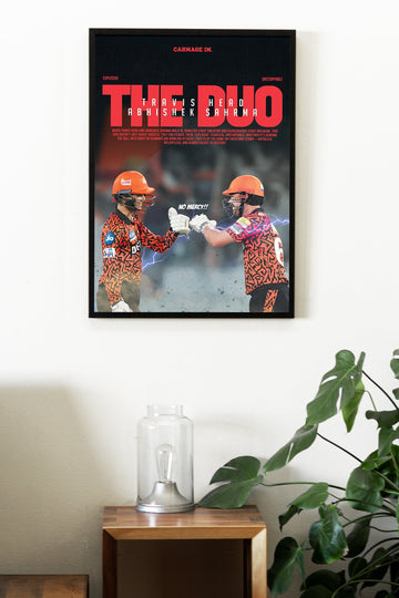 HEAD AND ABHISHEK | IPL #36 | CRICKET POSTERS