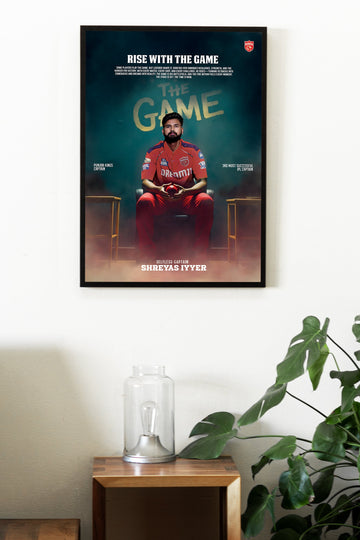 SHREYAS IYYER | IPL #41 | CRICKET POSTERS
