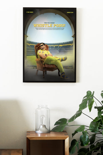 WHISTLE PODU | IPL #43 | CRICKET POSTERS