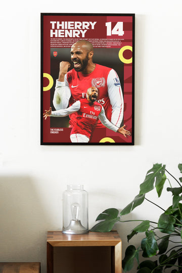 THIERRY HENRY | FOOTBALL FEVER #2 | FOOTBALL POSTERS