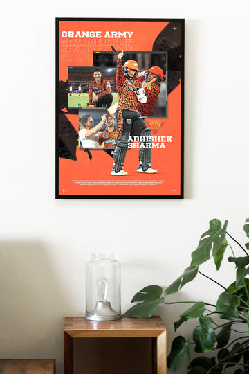 ABHISHEK SHARMA | IPL #32 | CRICKET POSTERS