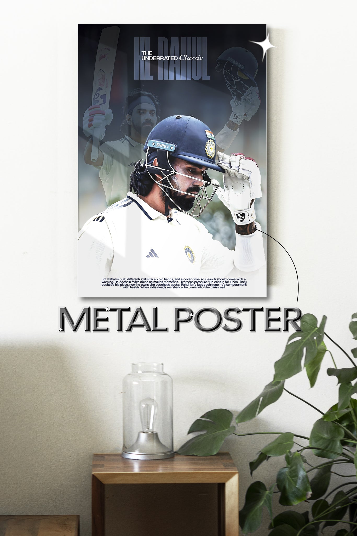 KL RAHUL | CRICKET #82 | CRICKET POSTERS