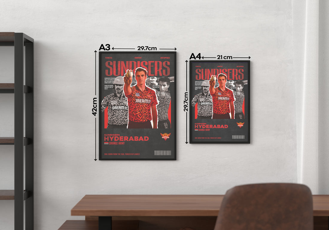 PAT CUMMINS | IPL #46 | CRICKET POSTERS
