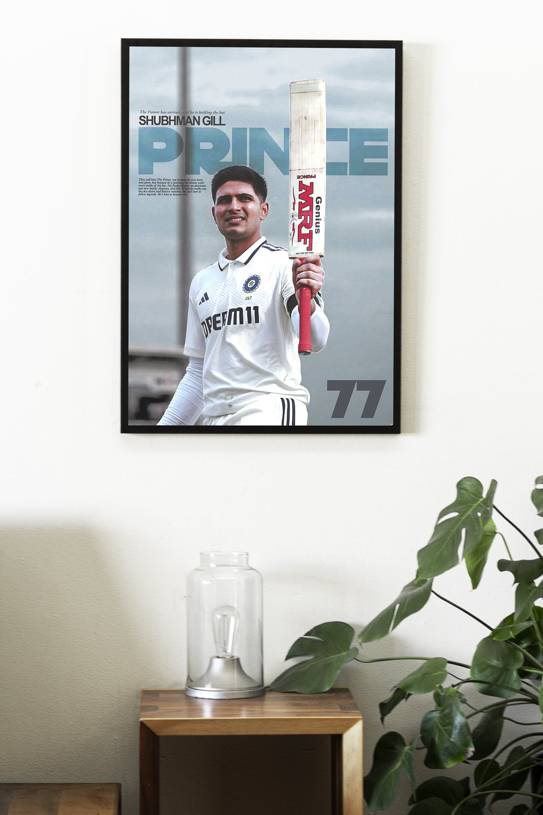 SHUBHMAN GILL | CRICKET #78 | CRICKET POSTERS