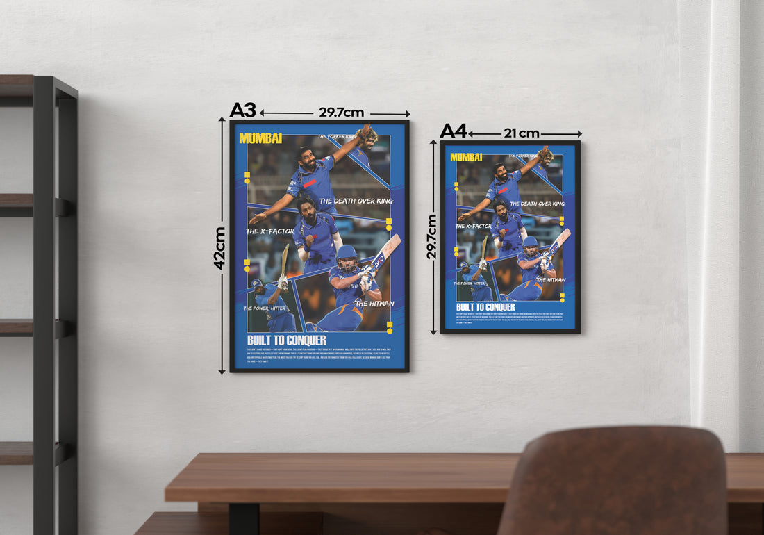 MUMBAI | CRICKET FEVER #13 | CRICKET POSTERS