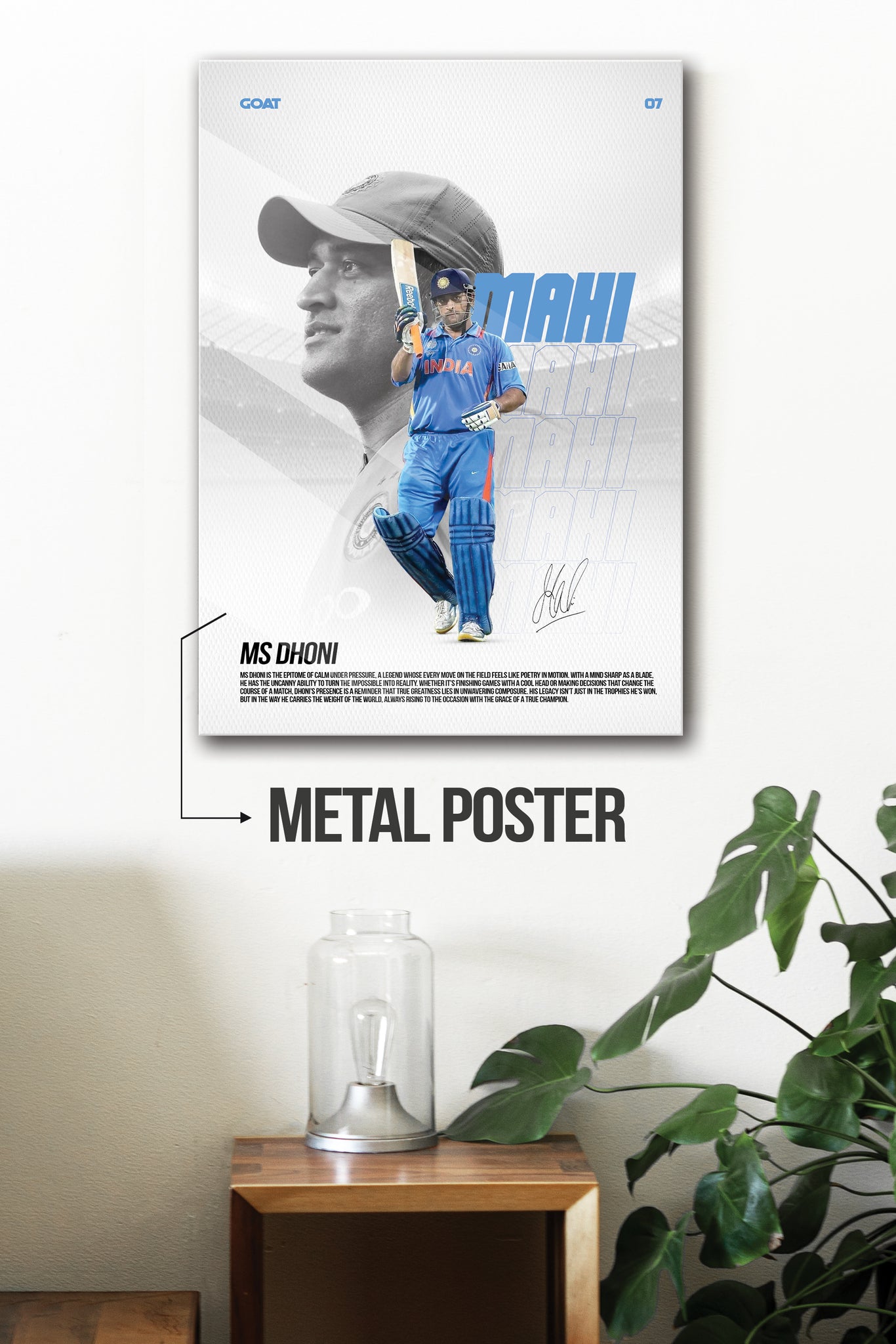 DHONI | CRICKET FEVER #59 | CRICKET POSTERS