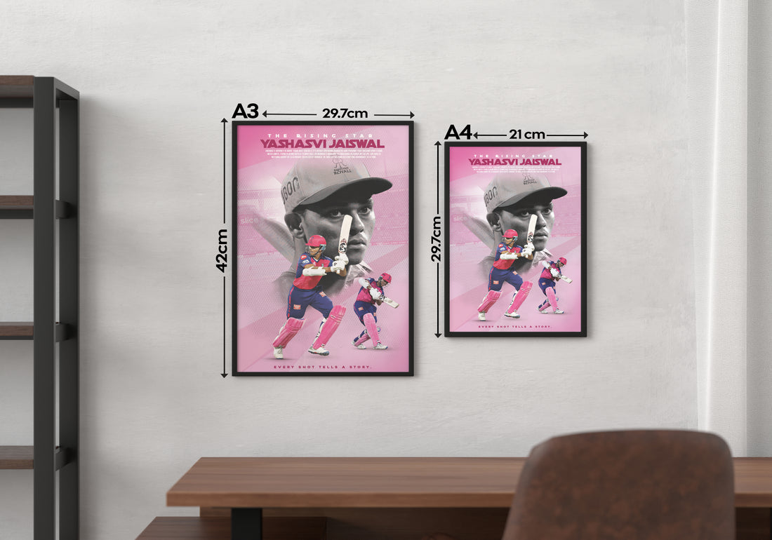 YASHASVI JAISWAL | IPL #39 | CRICKET POSTERS