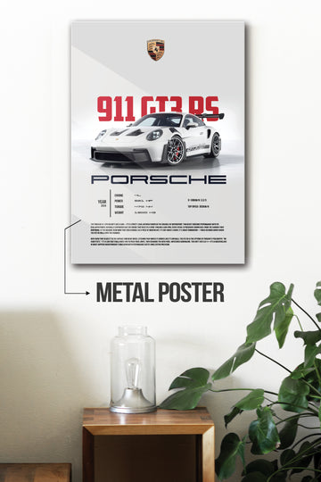 PORSCHE 911 GT3 RS | SOLID CARS #16 | CAR POSTERS