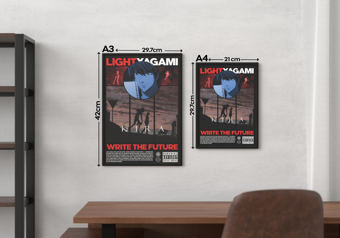 DEATH NOTE | ANIME ICONS #07 | ANIME POSTERS