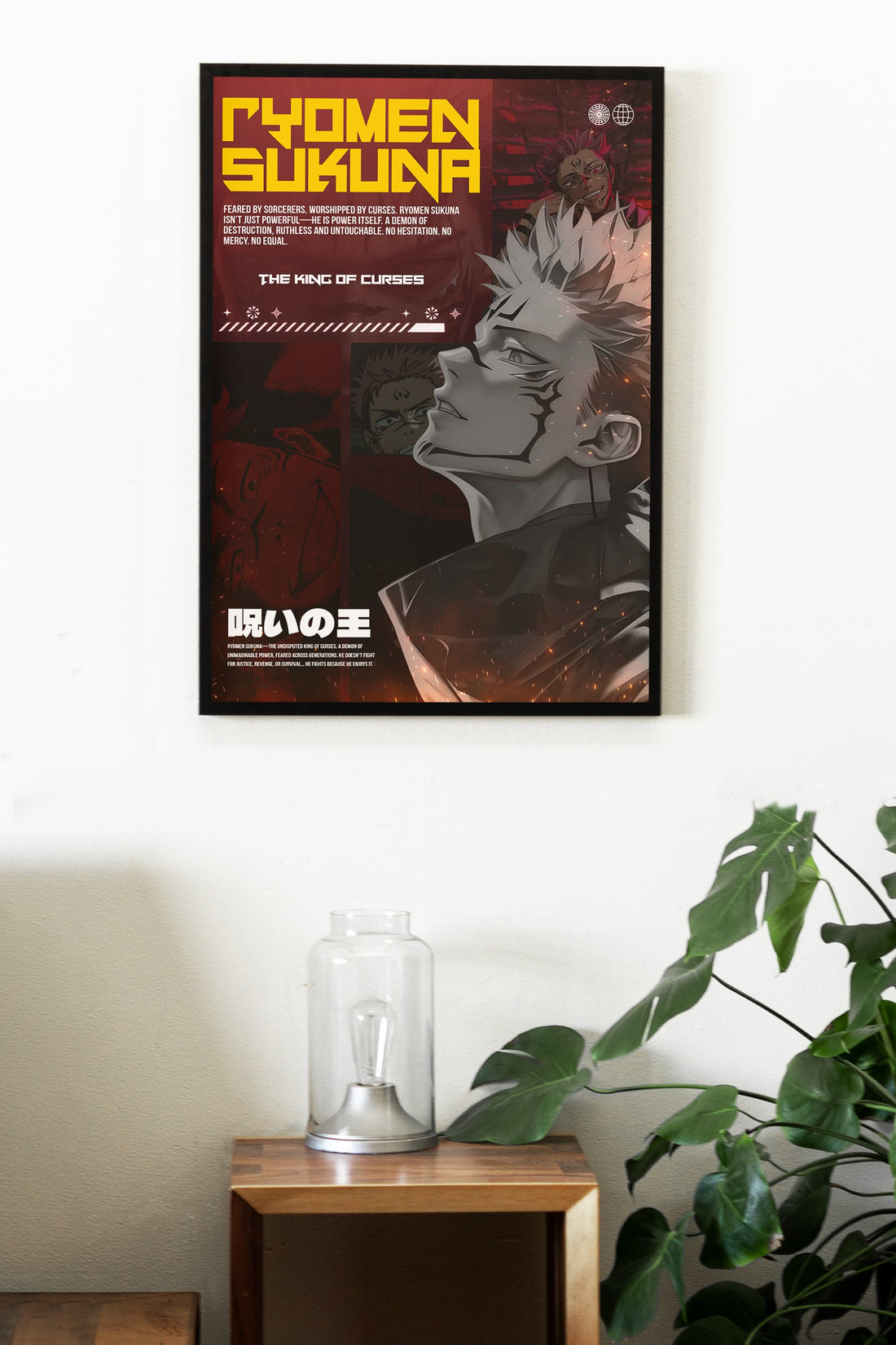 SUKUNA | ANIME ICONS #19 | ANIME POSTERS