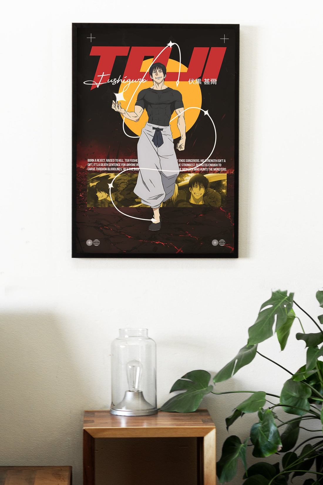 TOJI FUSHIGURO | ANIME ICONS #20 | ANIME POSTERS