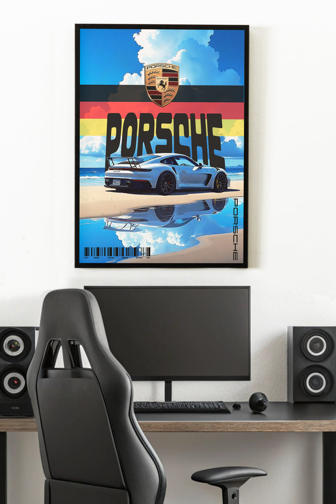 PORSHE 911 | SOLID CARS #01 | CAR POSTERS