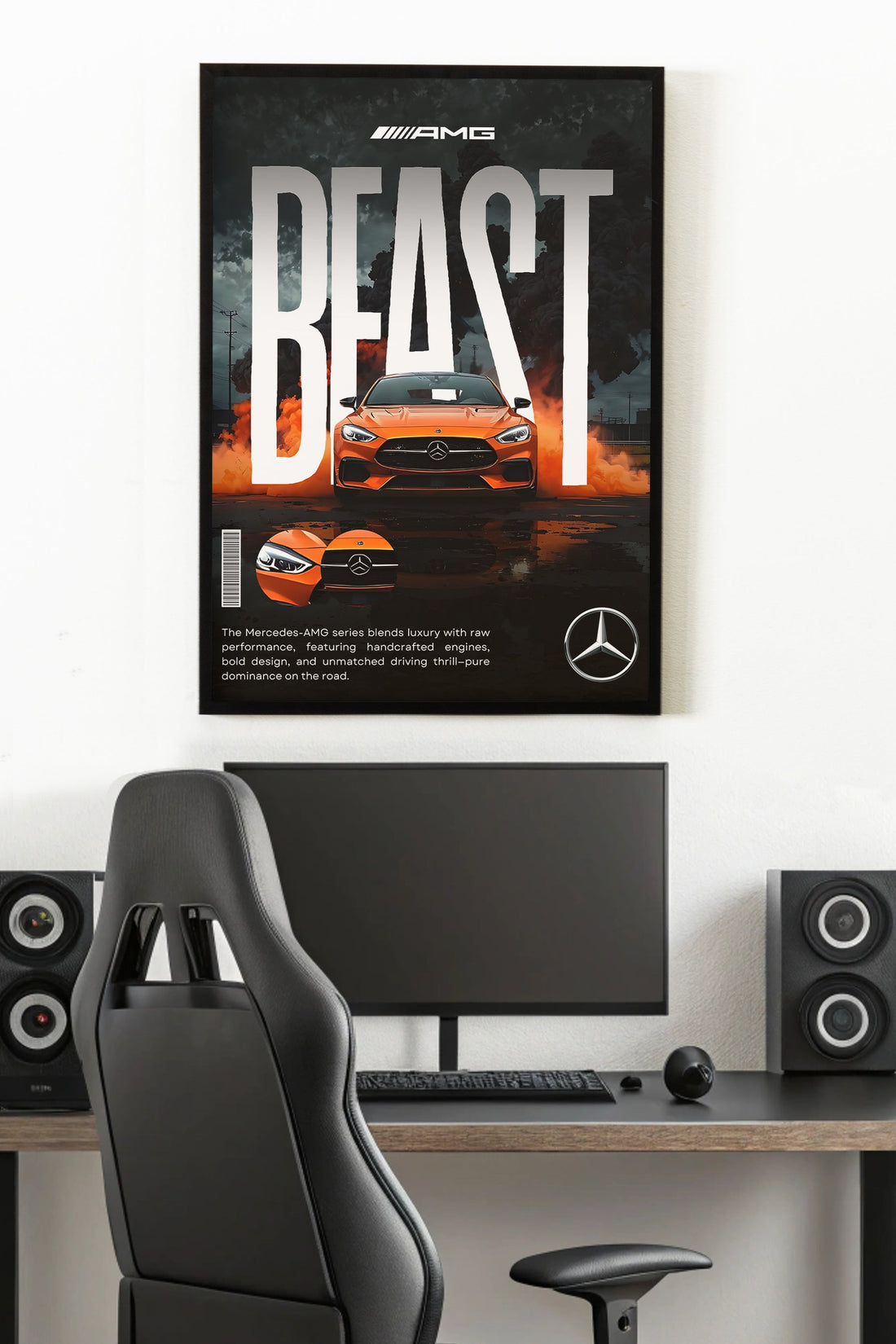 MERCEDES AMG | SOLID CARS #02 | CAR POSTERS