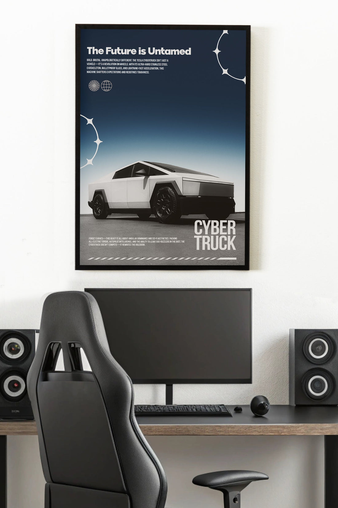 CYBER TRUCK | SOLID CARS #07 | CAR POSTERS