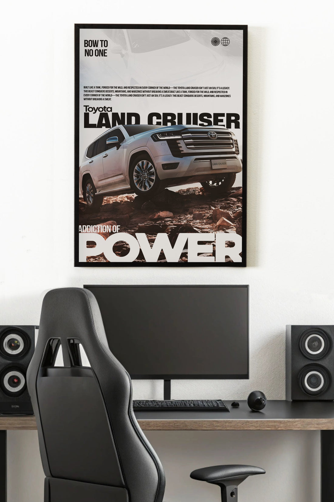 TOYOTA LAND CRUISER | SOLID CARS #08 | CAR POSTERS