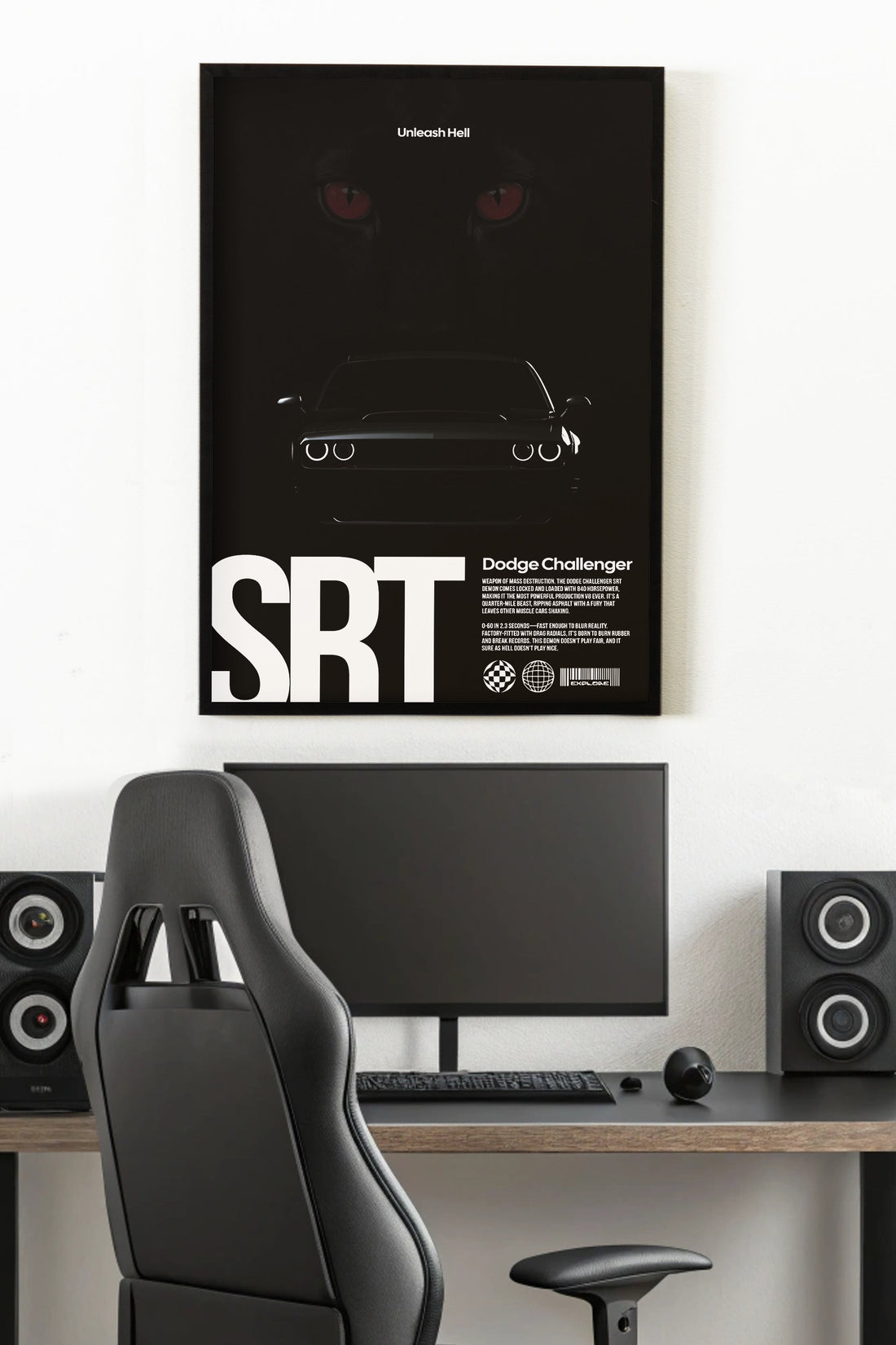 DODGE CHALLENGER | SOLID CARS #14 | CAR POSTERS