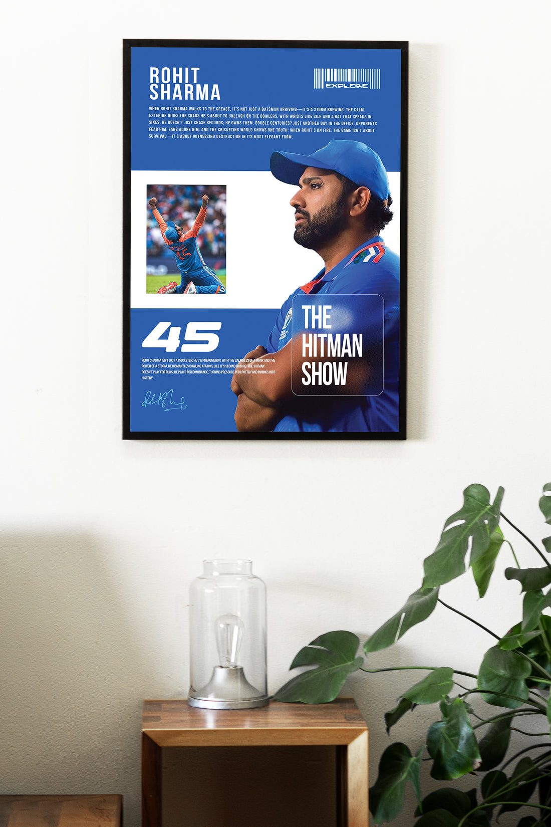 ROHIT SHARMA | CRICKET FEVER #2 | CRICKET POSTERS