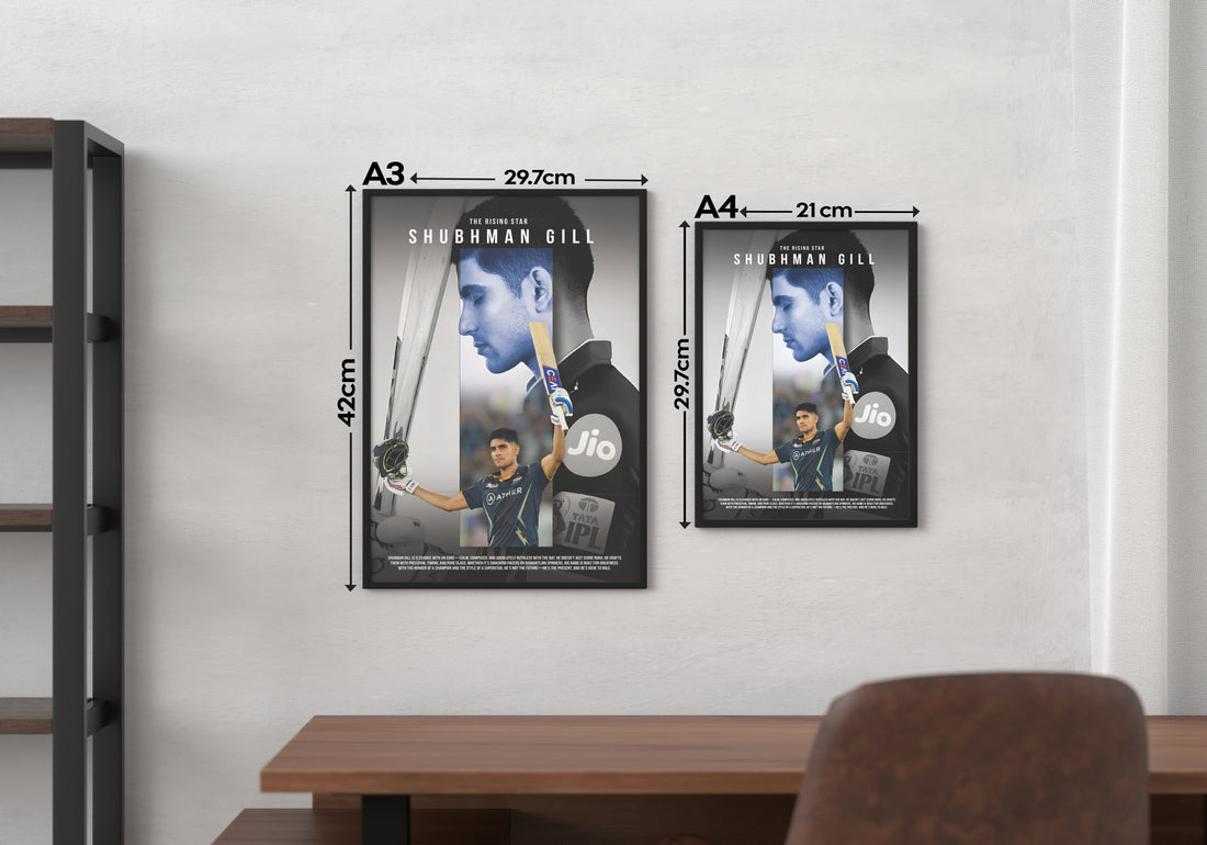 SHUBHMAN GILL | CRICKET FEVER #3 | CRICKET POSTERS