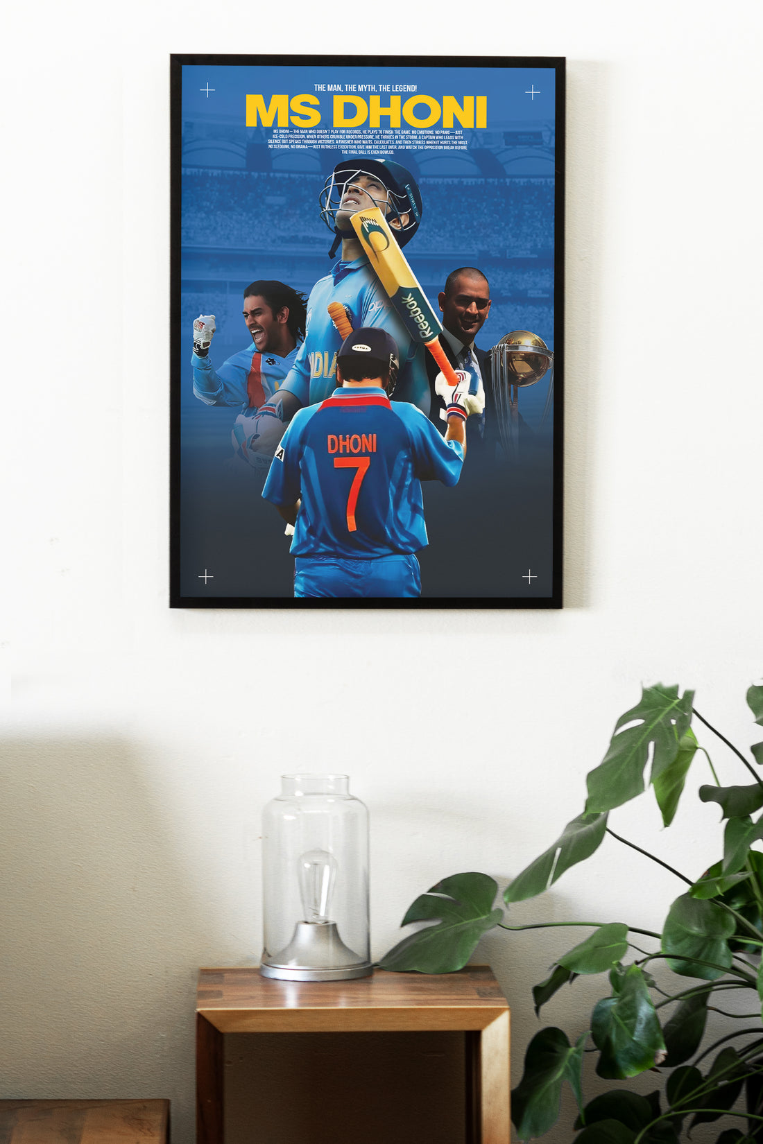 MS DHONI | CRICKET FEVER #4 | CRICKET POSTERS