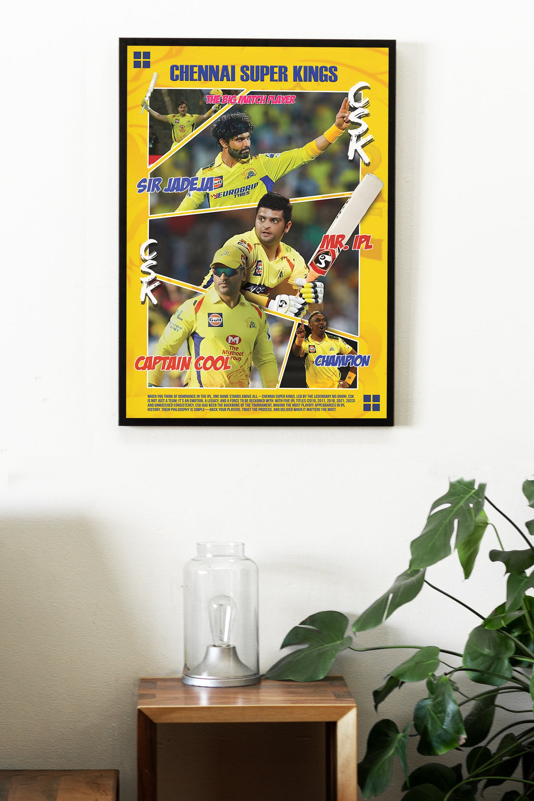 CHENNAI SUPER KINGS | CRICKET FEVER #14 | CRICKET POSTERS