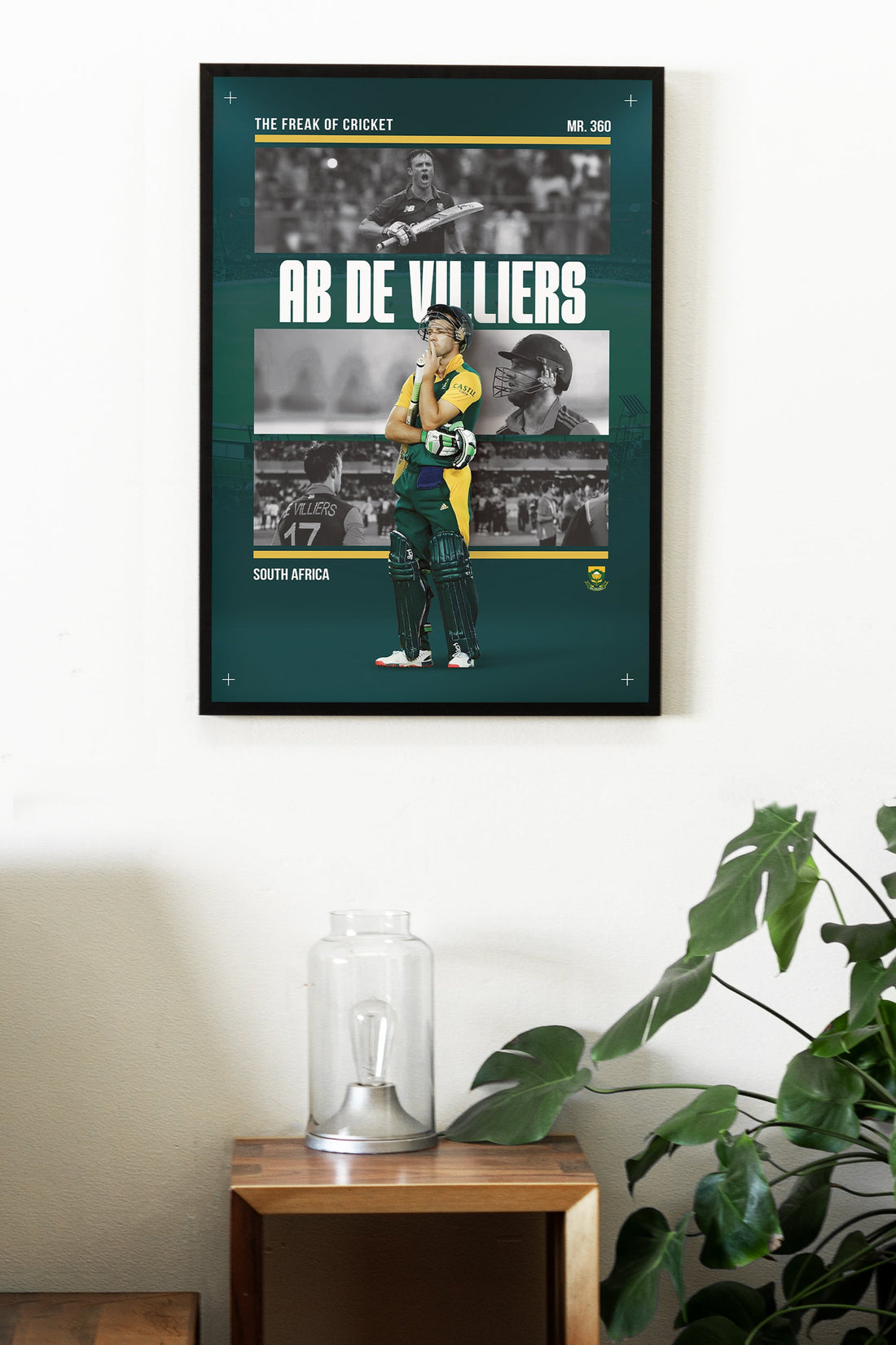 AB DE VILLIERS | CRICKET FEVER #15 | CRICKET POSTERS