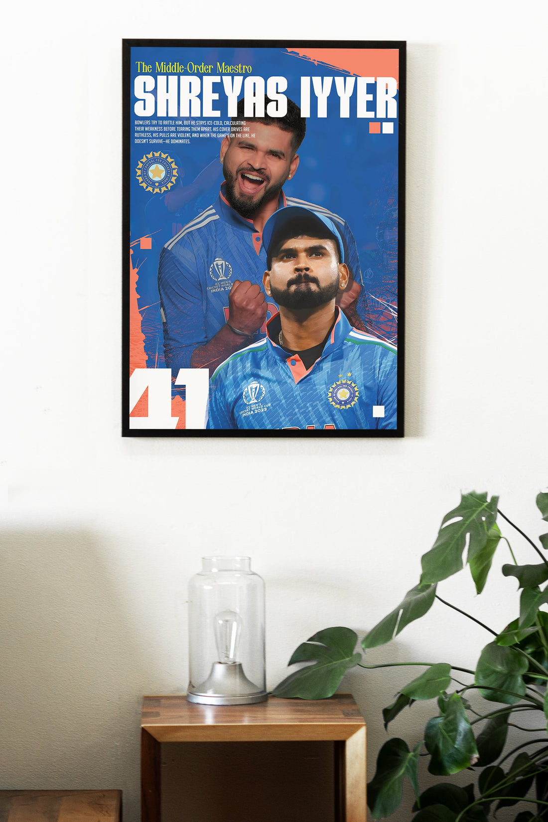 SHREYAS IYYER | CRICKET FEVER #16 | CRICKET POSTERS