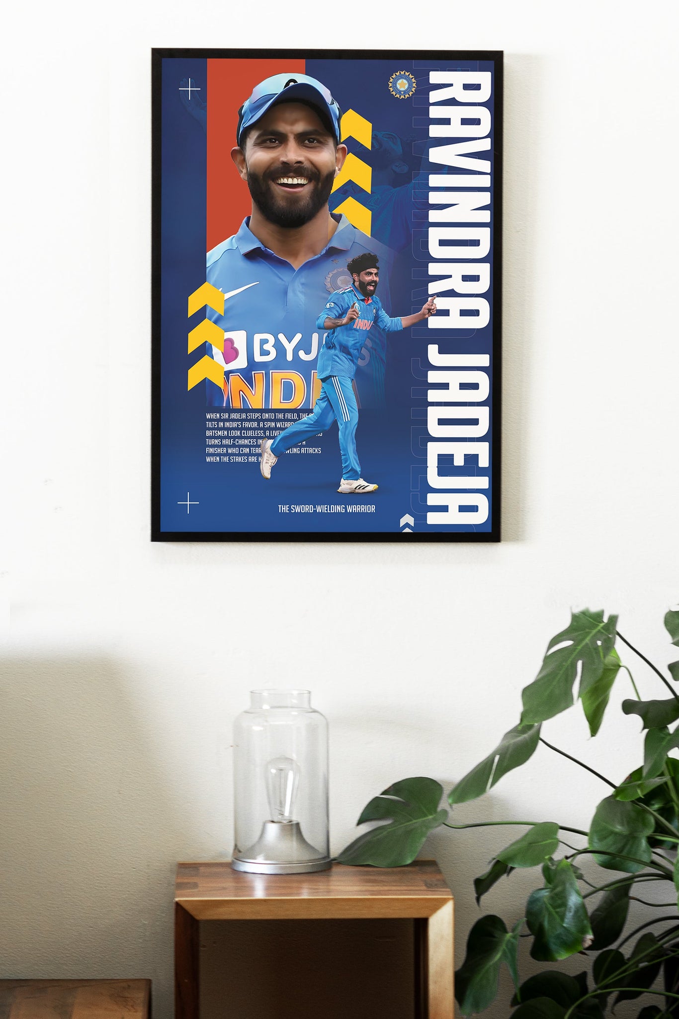 RAVINDRA JADEJA | CRICKET FEVER #18 | CRICKET POSTERS