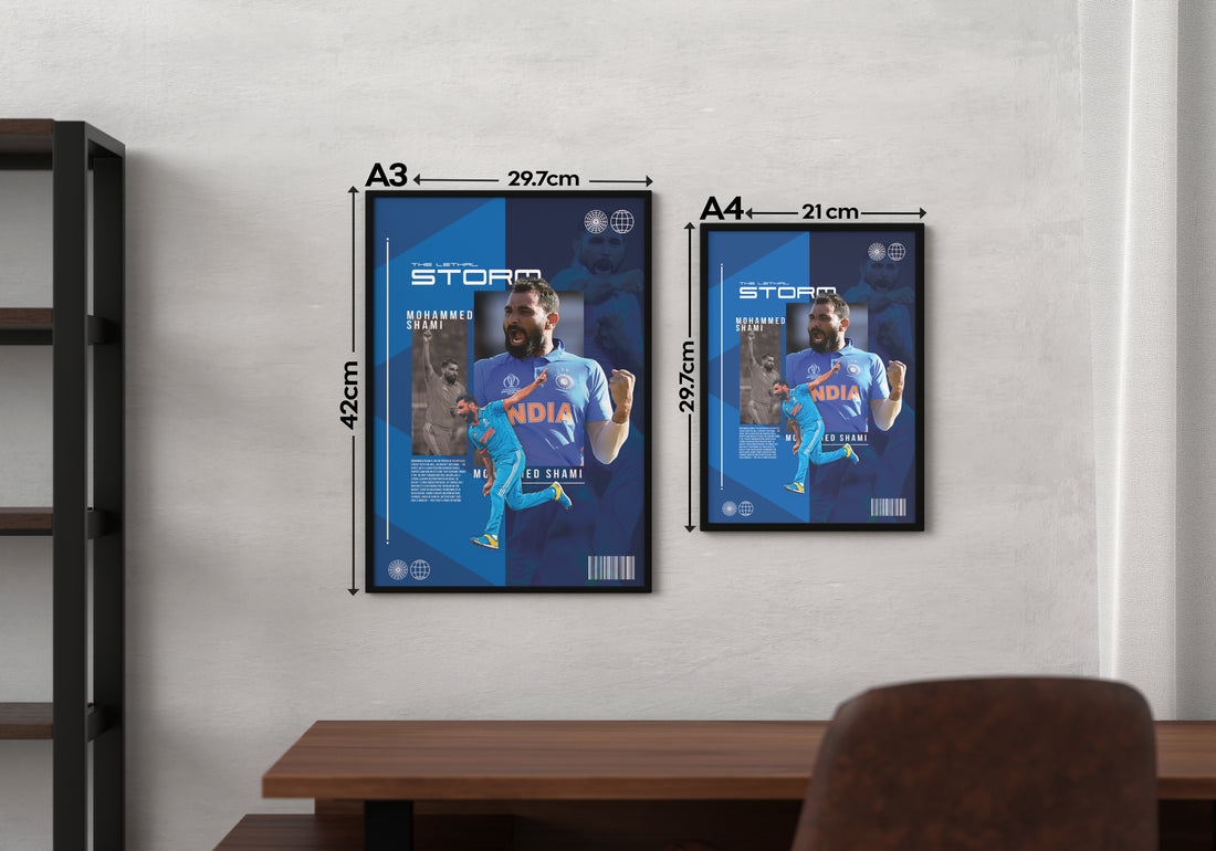 MOHAMMED SHAMI | CRICKET FEVER #21 | CRICKET POSTERS