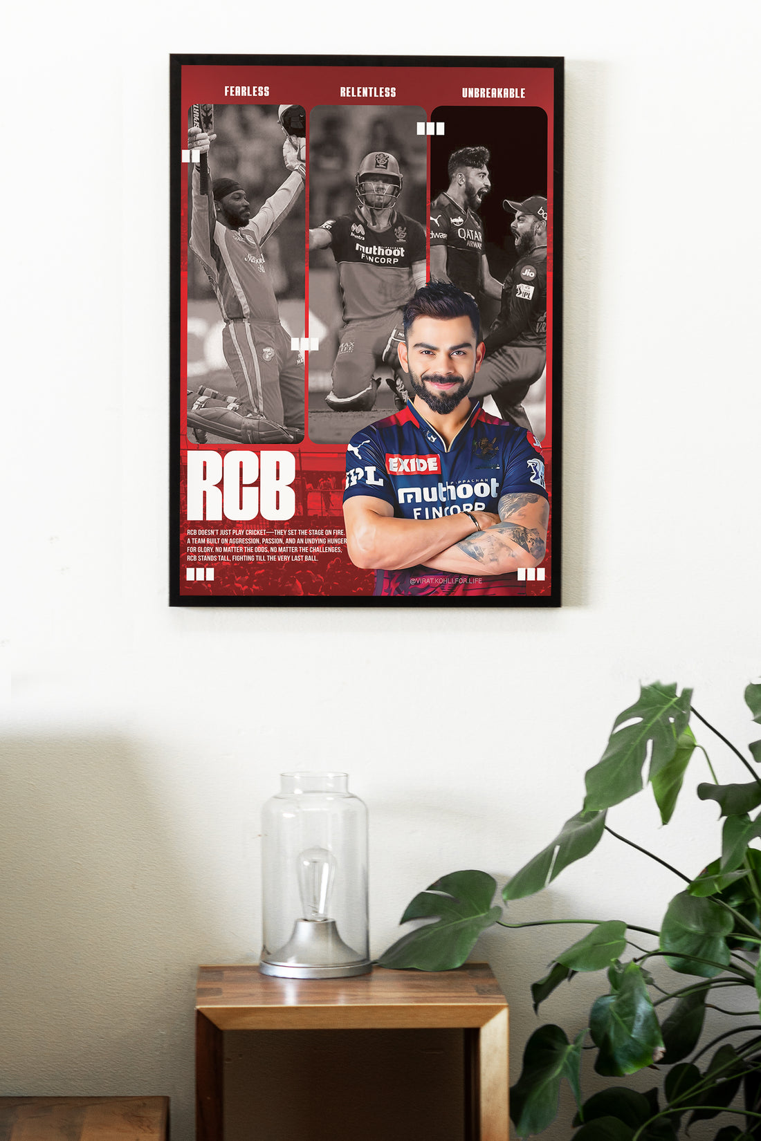 ROYAL CHALLENGERS BANGALORE | CRICKET FEVER #24 | CRICKET POSTERS