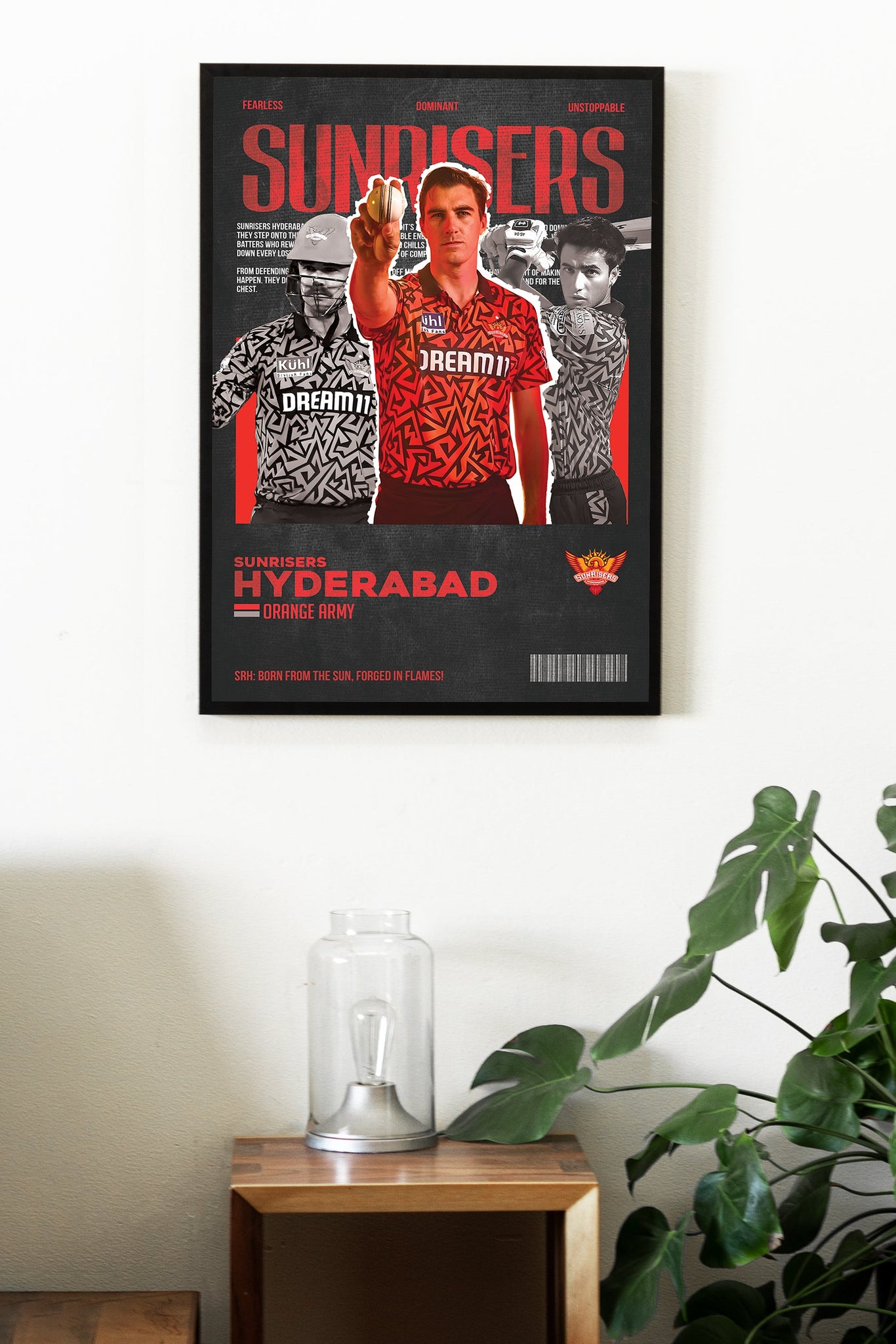 PAT CUMMINS | IPL #46 | CRICKET POSTERS