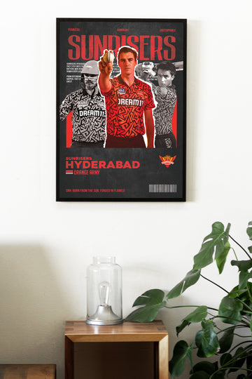 PAT CUMMINS | IPL #46 | CRICKET POSTERS