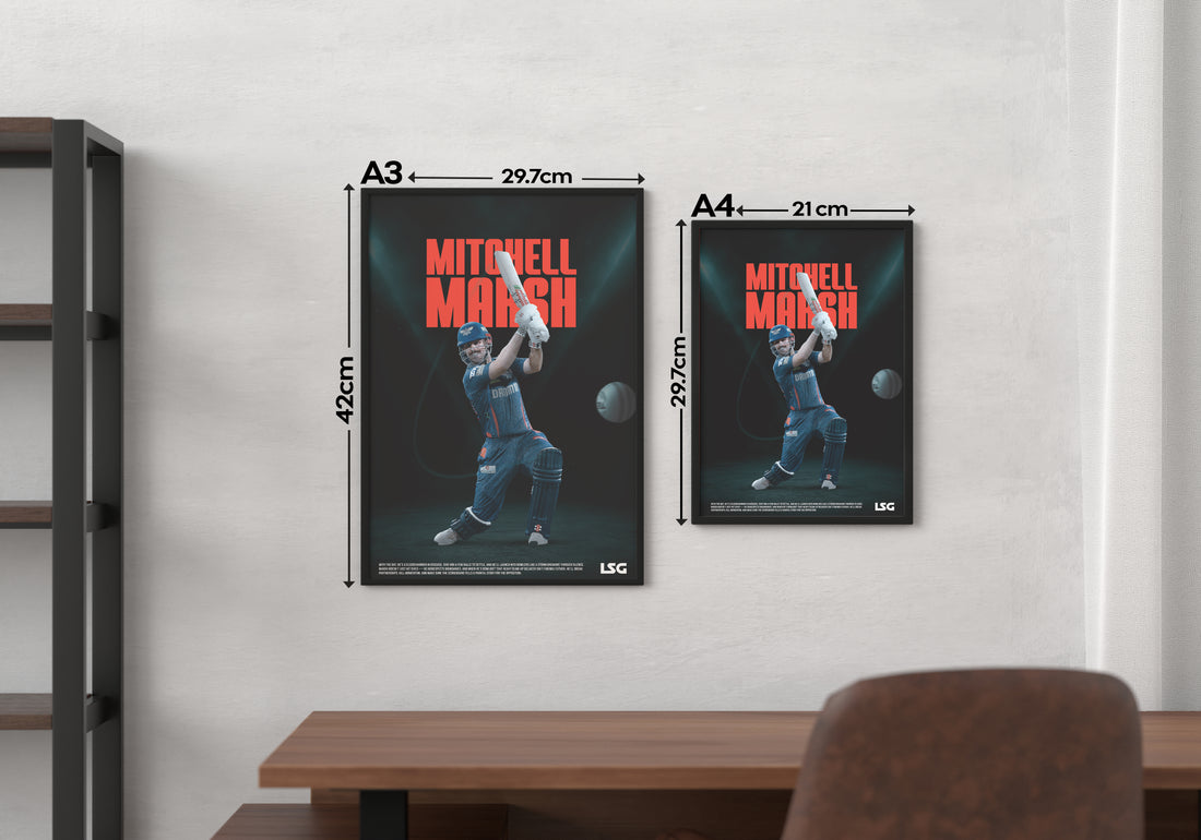 MITCHELL MARSH | IPL #48 | CRICKET POSTERS