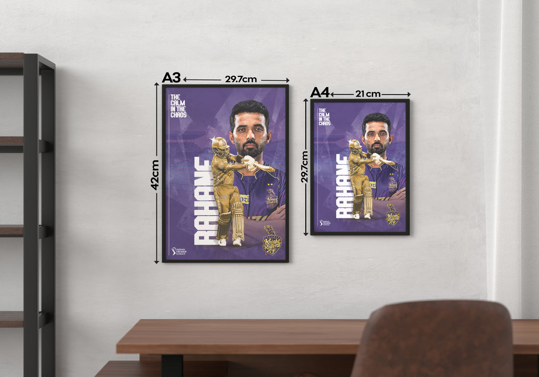 RAHANE | IPL #54 | CRICKET POSTERS