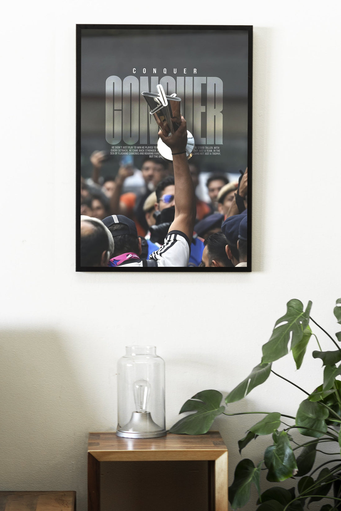 CONQUER | CRICKET FEVER #75 | CRICKET POSTERS