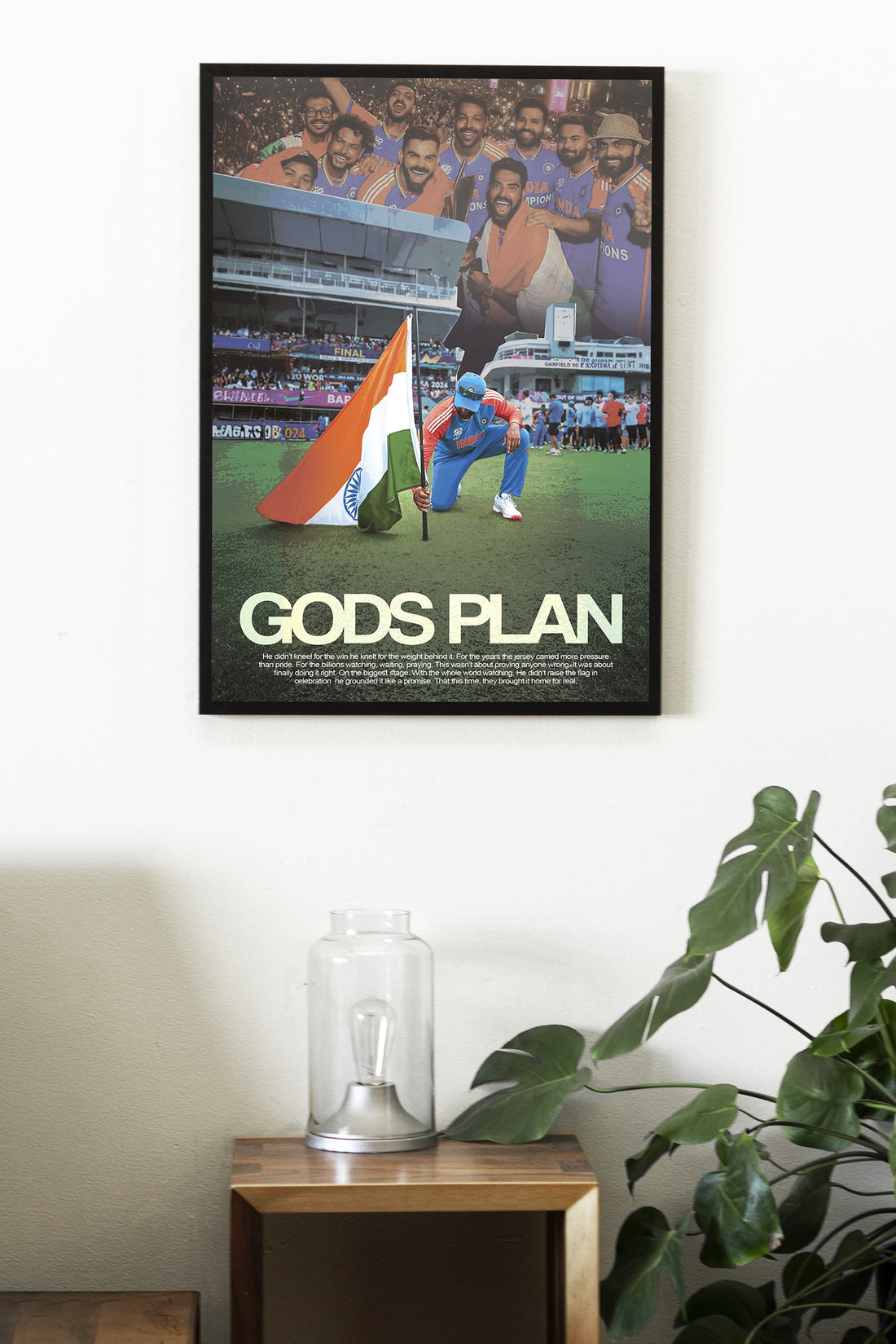 GODS PLAN | CRICKET #84 | CRICKET POSTERS